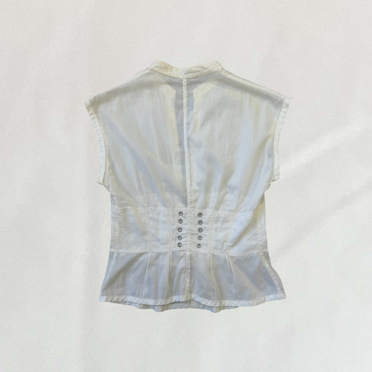 Prada zip up vest