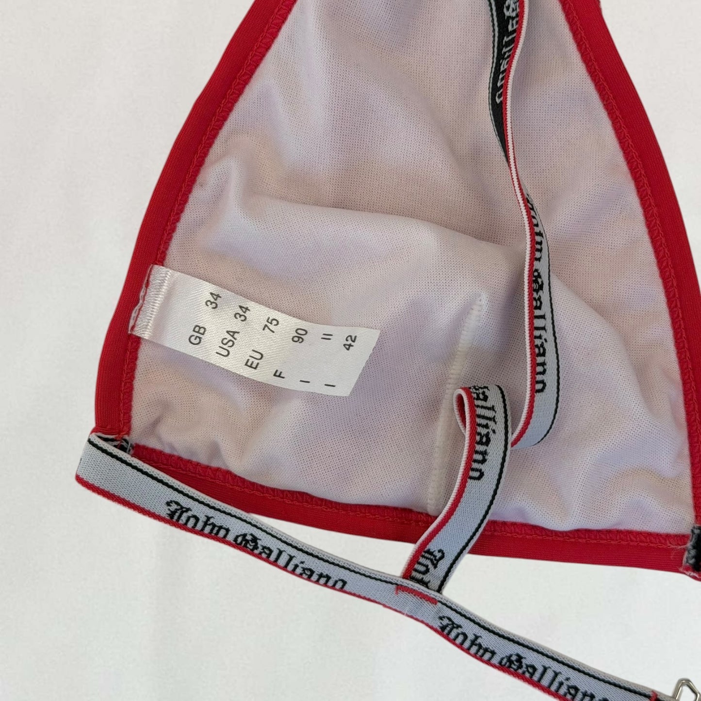 John Galliano triangle bikini