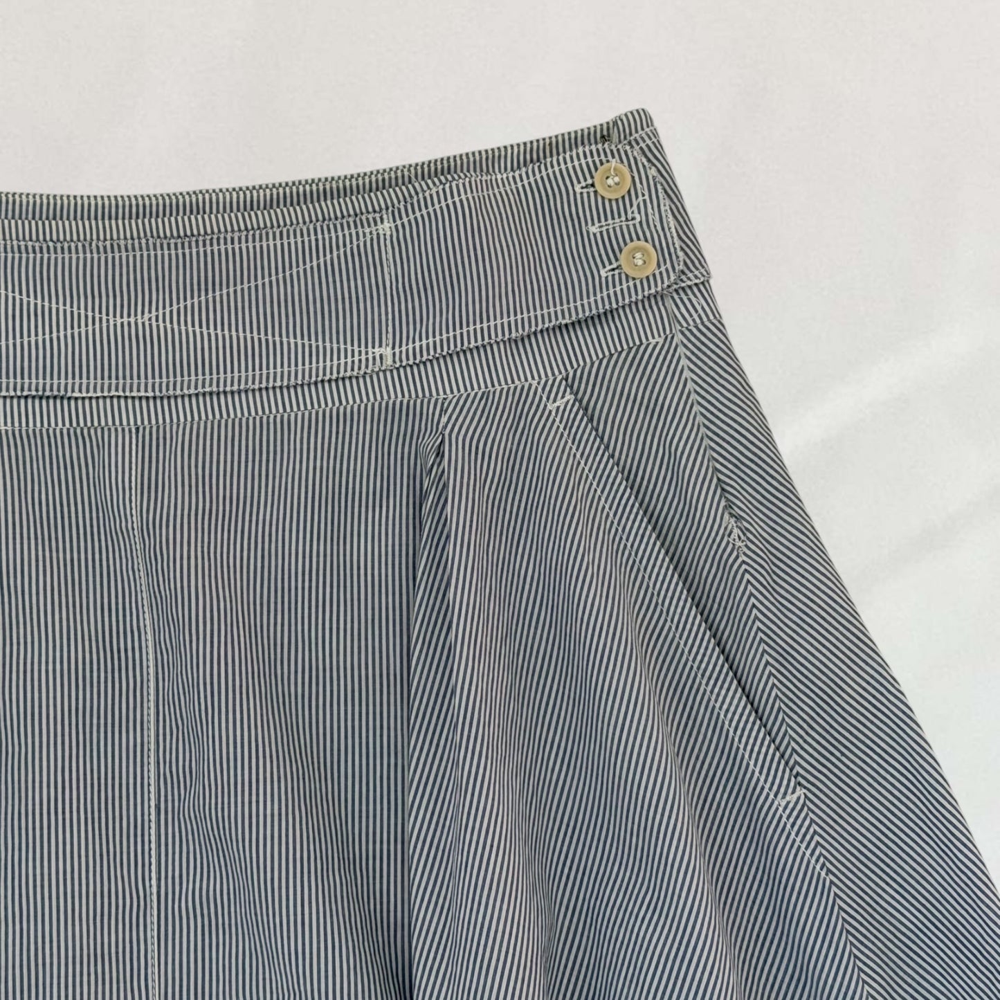 Prada pinstripe skirt