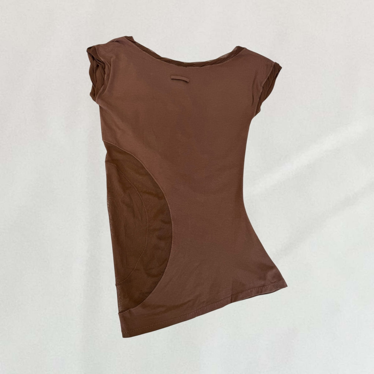 Jean Paul Gaultier mesh detail T-shirt