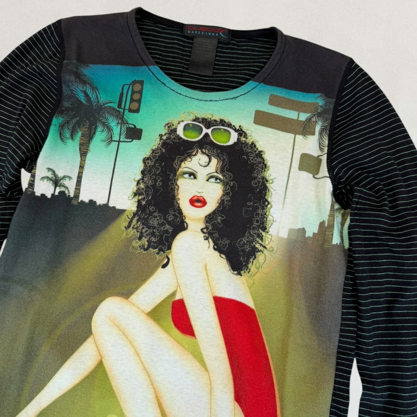 Custo Barcelona graphic print top