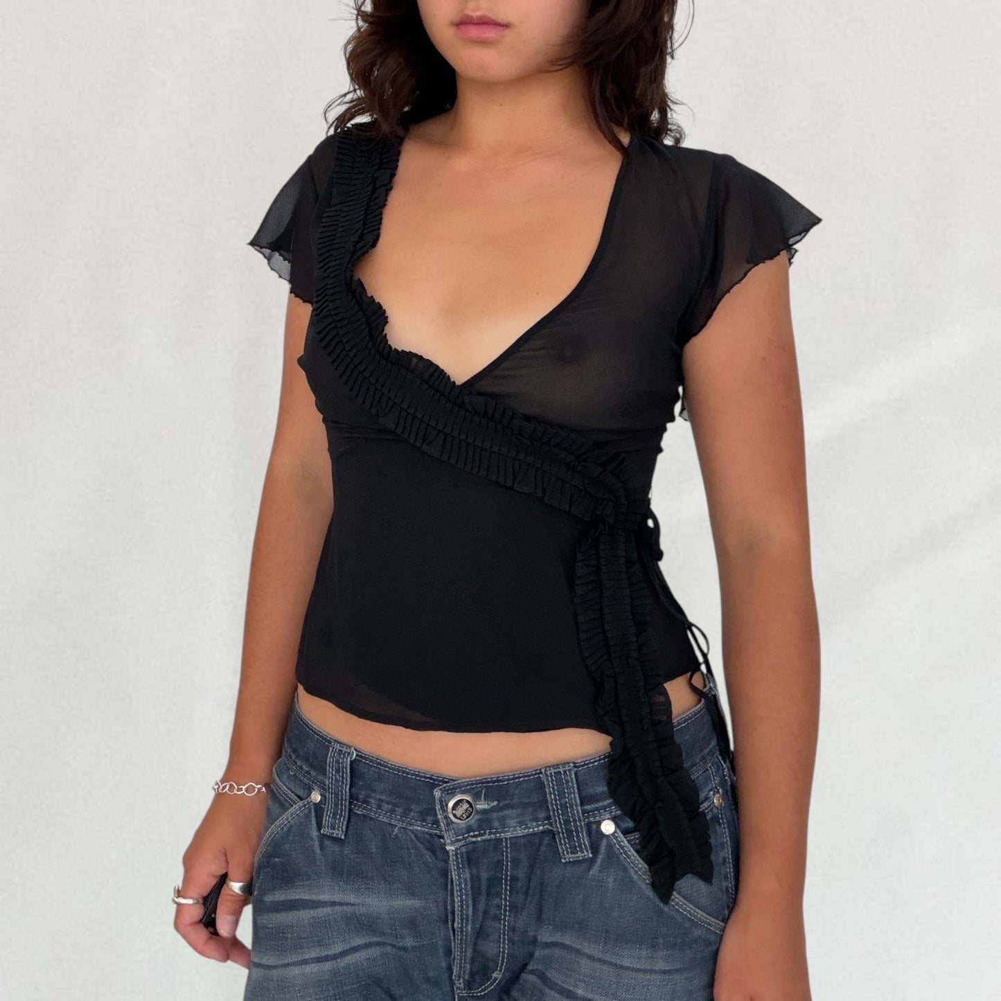 Roberto Cavalli wrap T-shirt