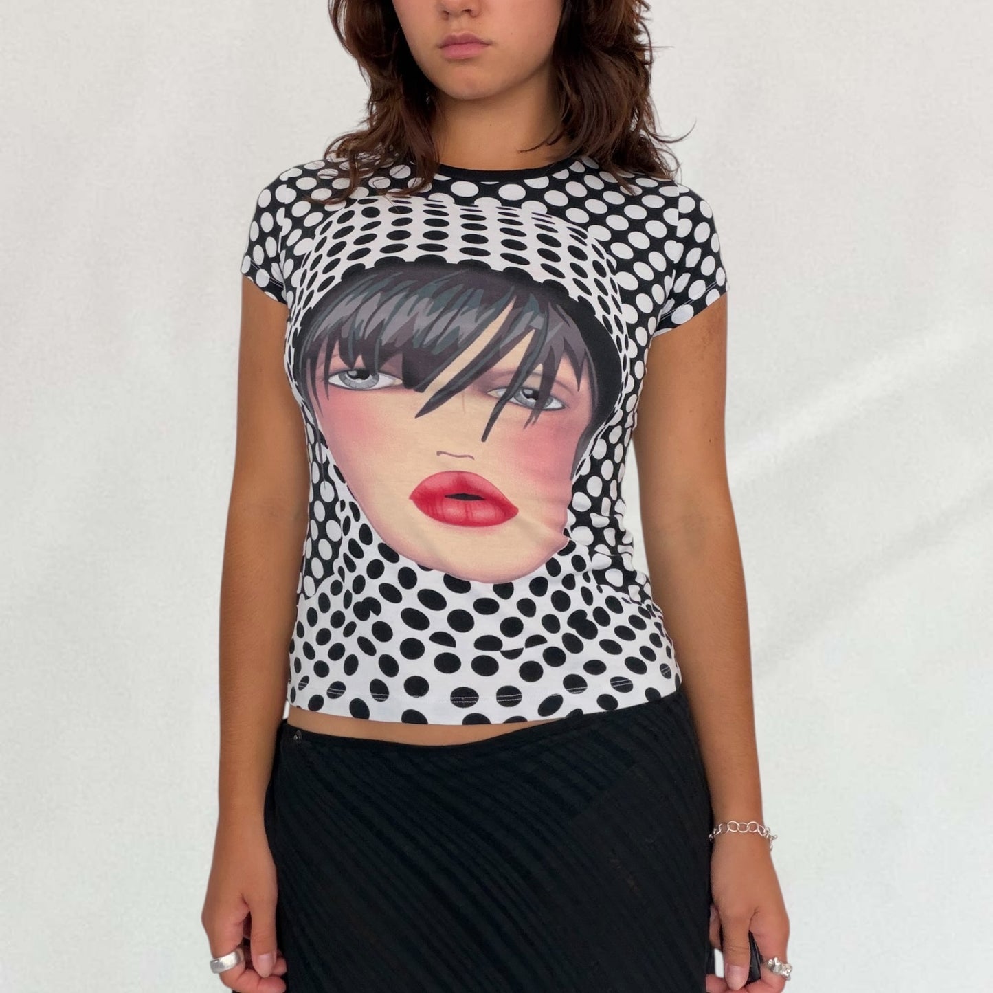 Custo Barcelona polka dot T-shirt