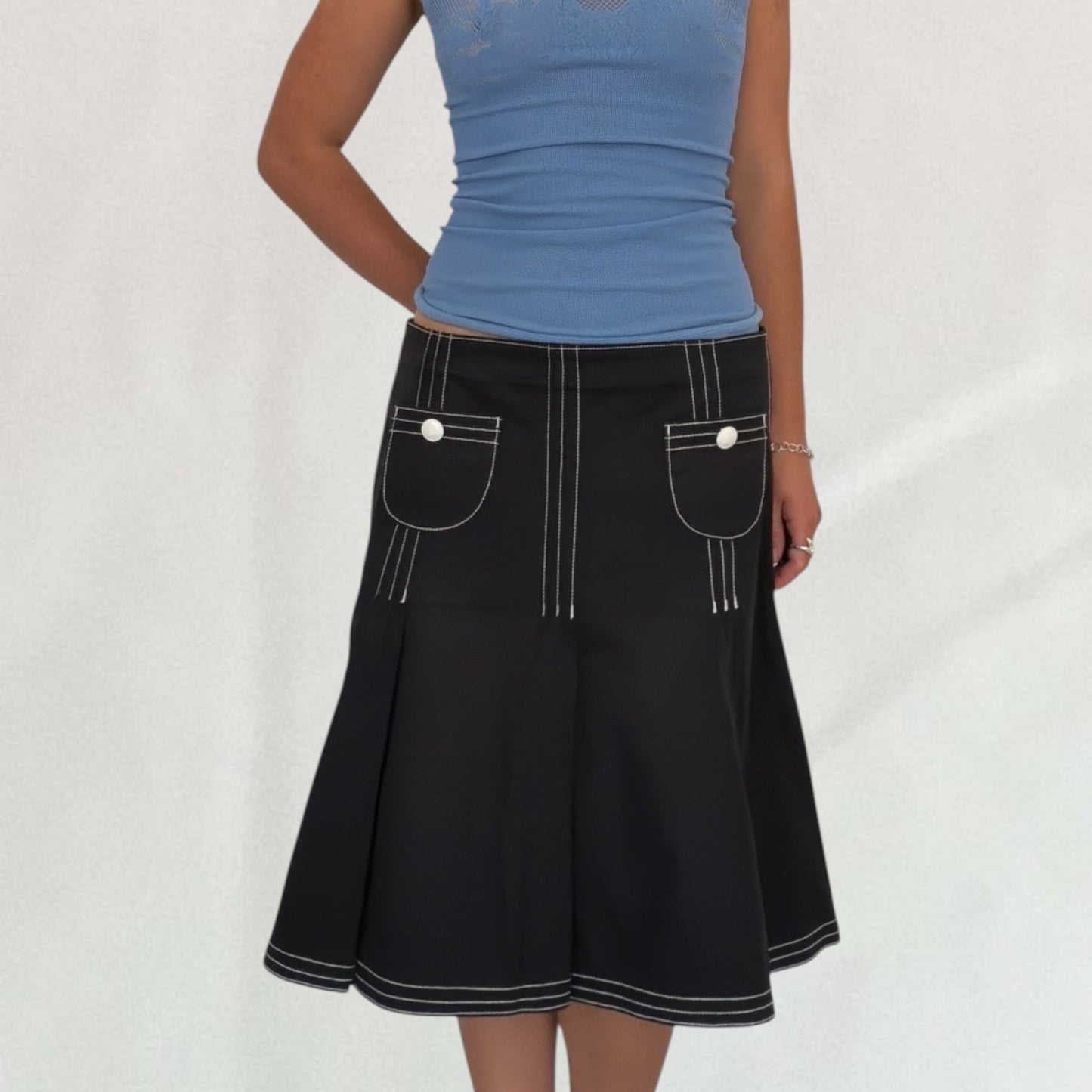 Moschino denim skirt