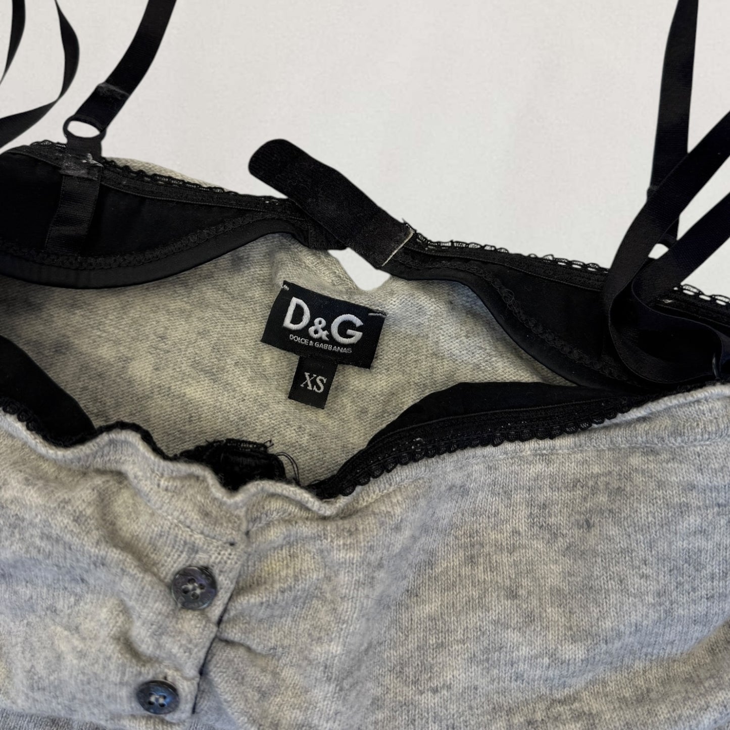 Dolce & Gabbana knitted top & cardigan