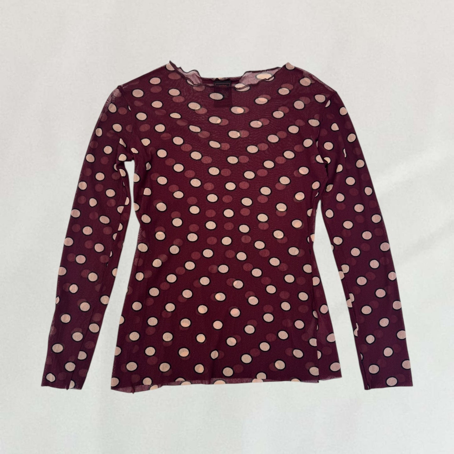 Jean Paul Gaultier polka dot top