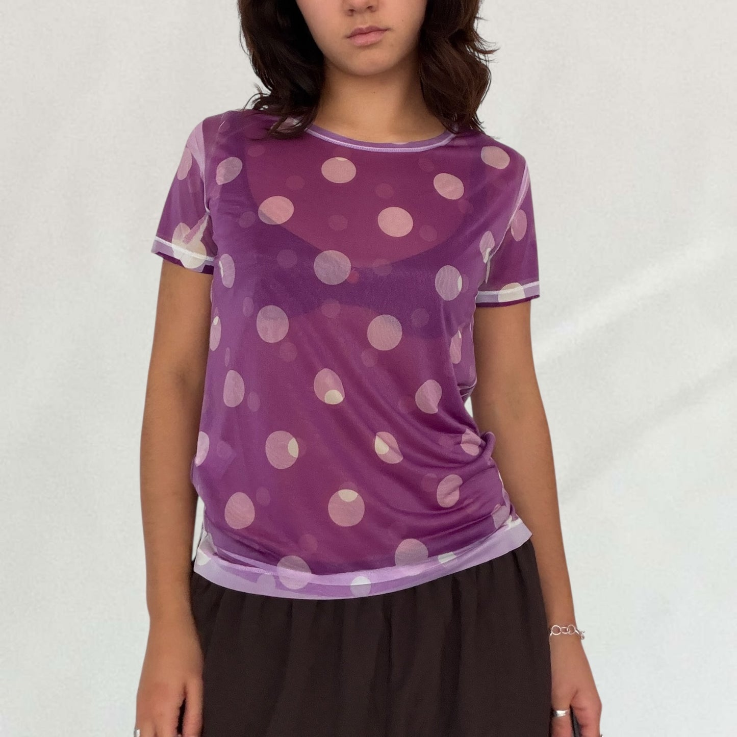 Yohji Yamamoto Y’s polka dot  T-shirt
