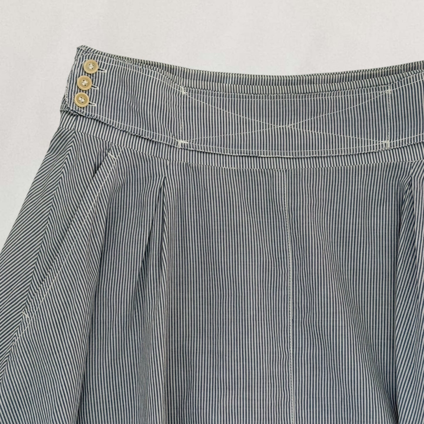 Prada pinstripe skirt