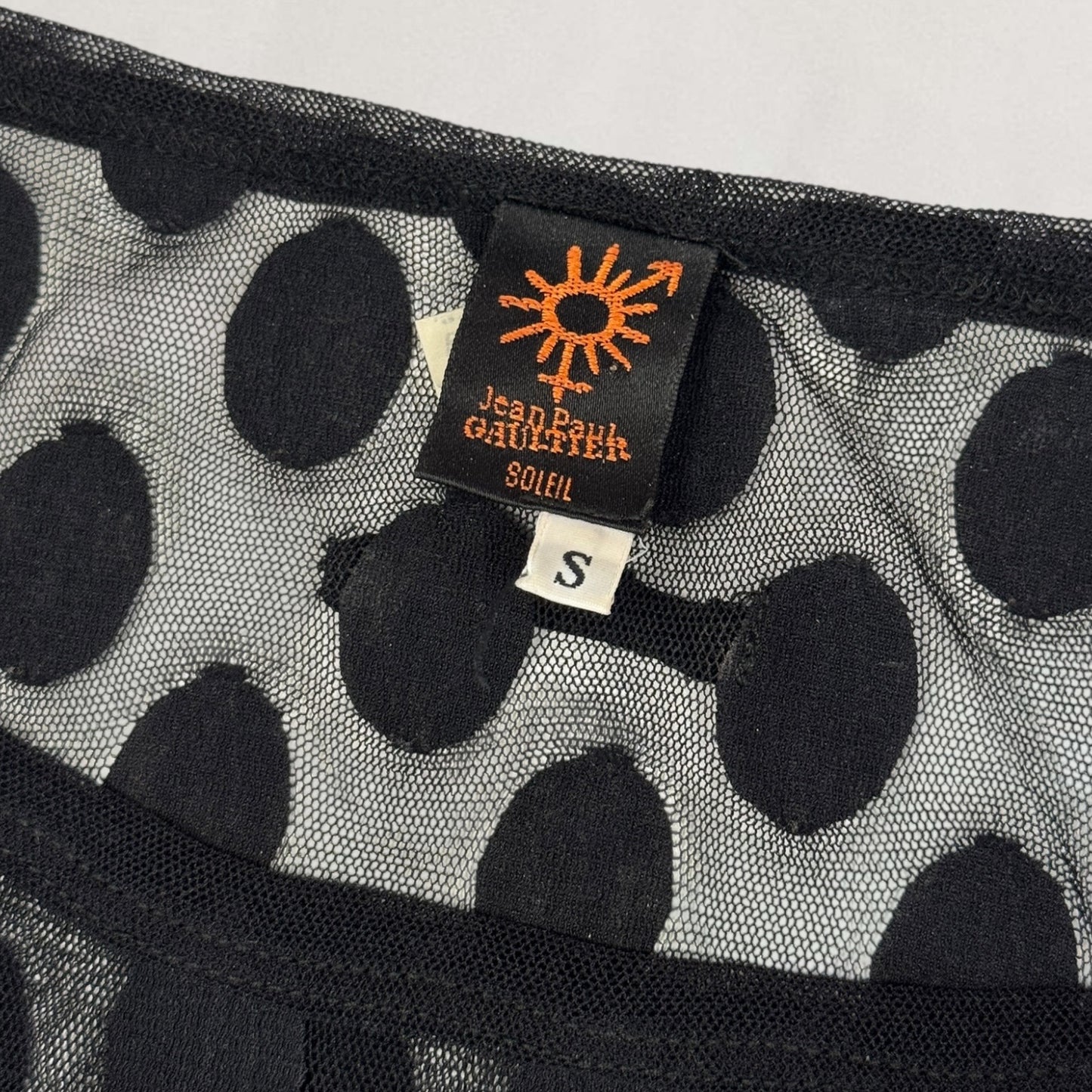 Jean Paul Gaultier polka dot top