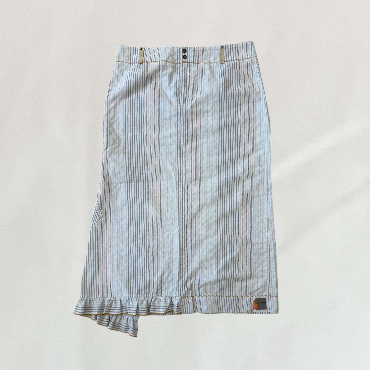 Cop Copine pinstripe skirt