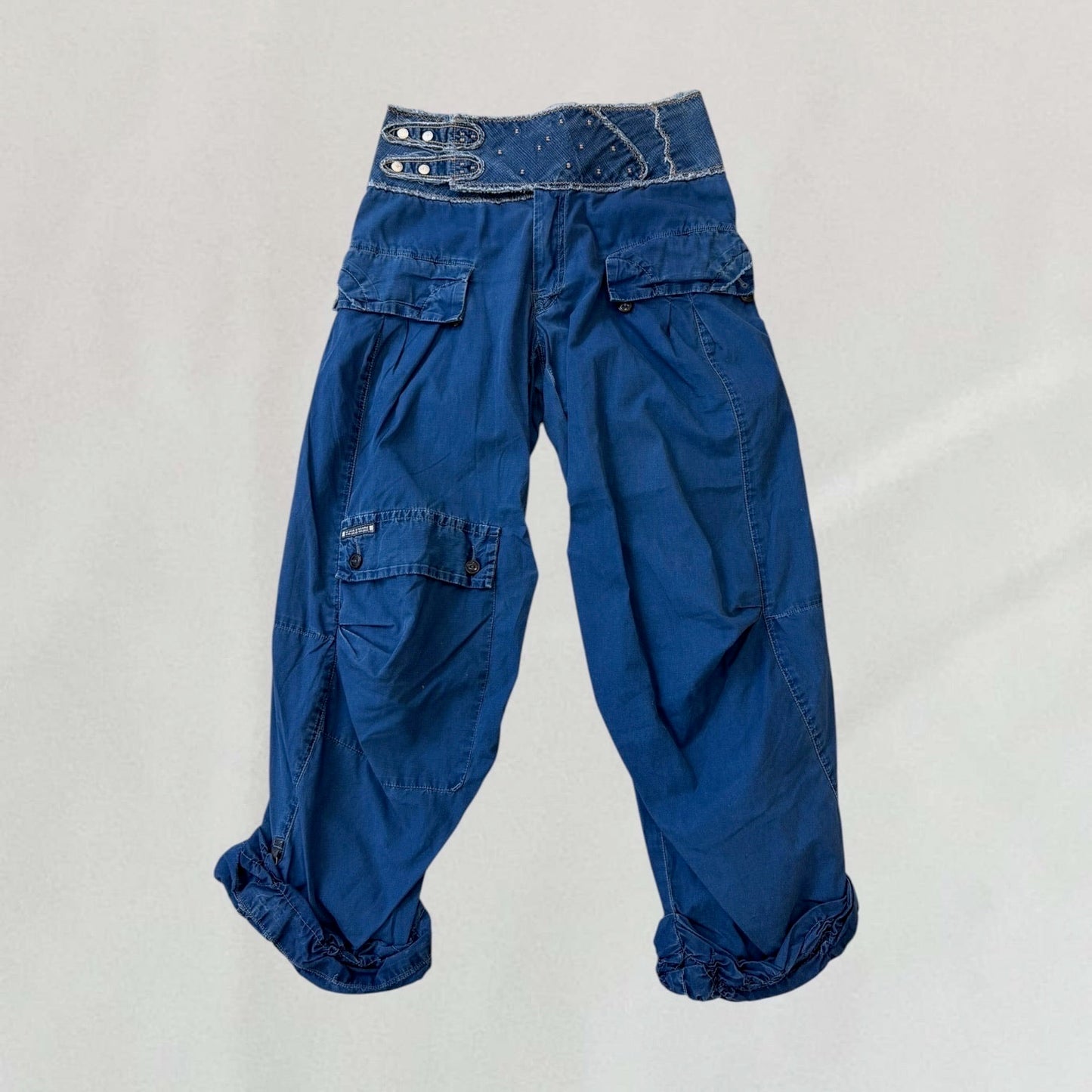 Marithé + François Girbaud cargo style trousers