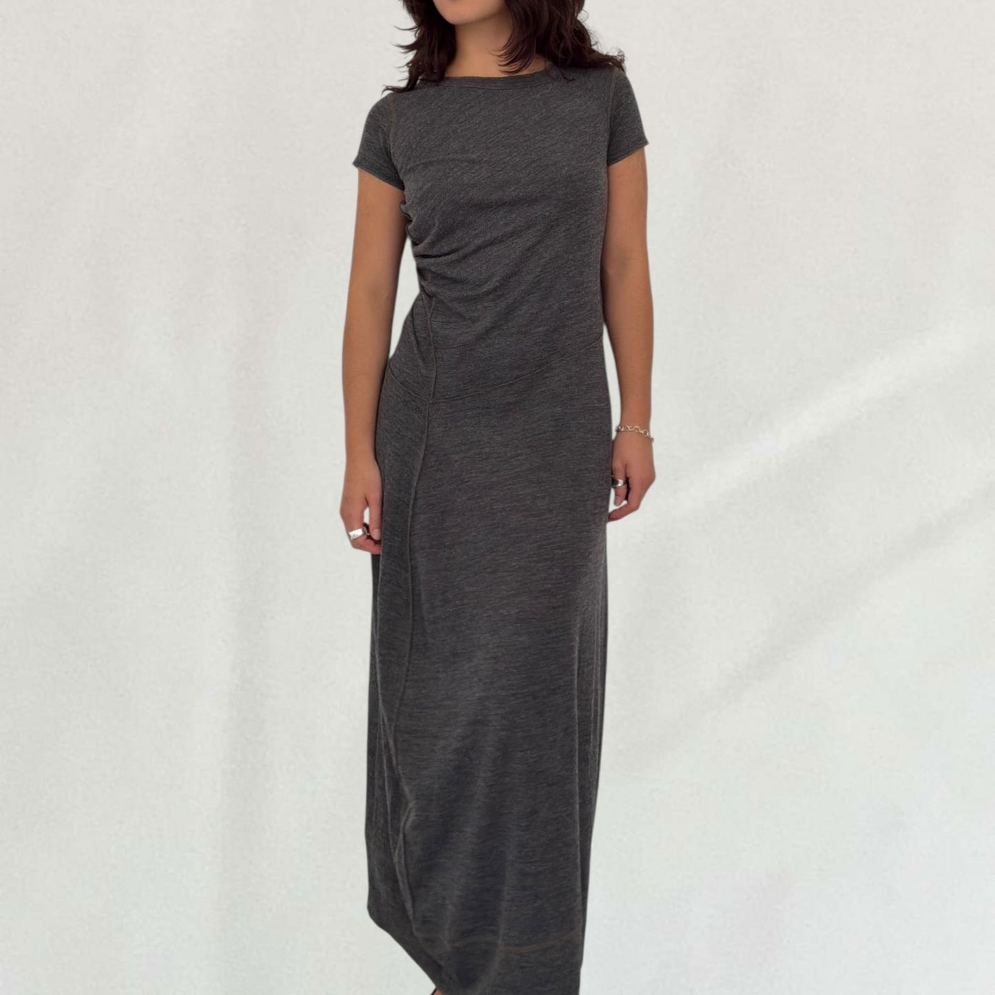 Marithé + François Girbaud asymmetric dress