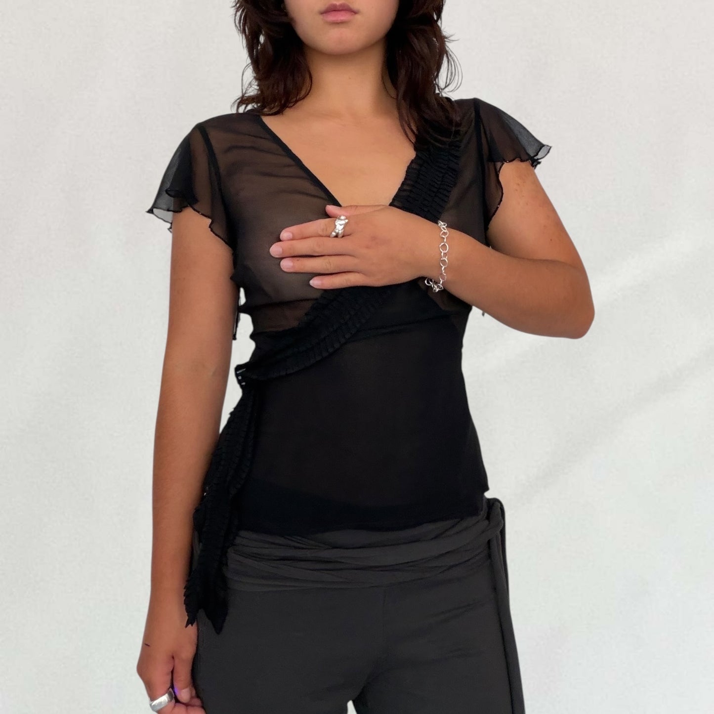 Roberto Cavalli wrap T-shirt