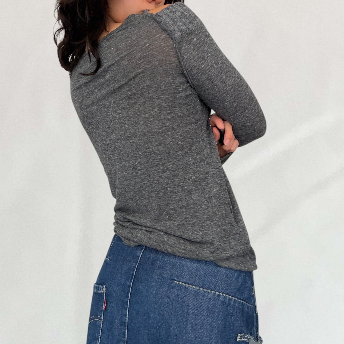 Cop Copine double layered top