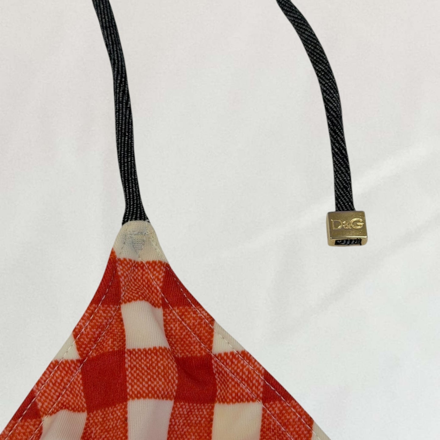 Dolce & Gabbana gingham bikini