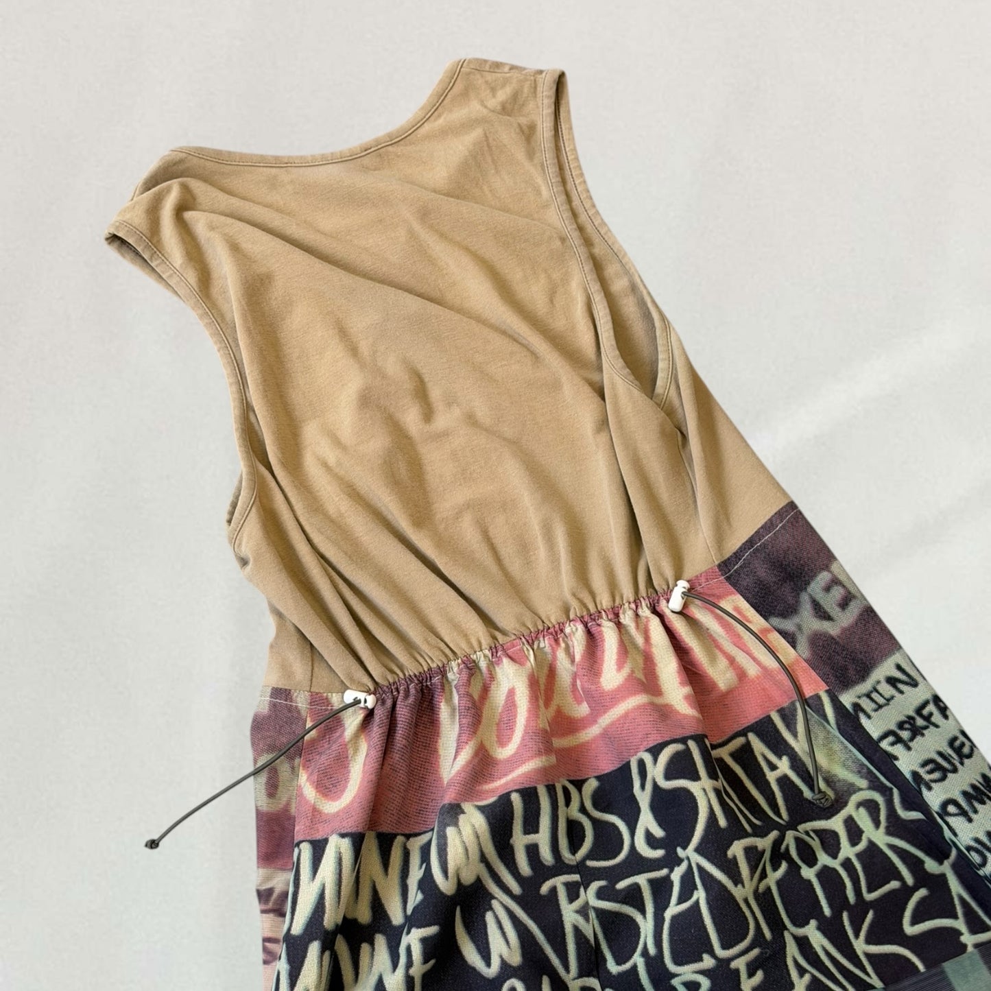 Cop Copine graphic print maxi dress