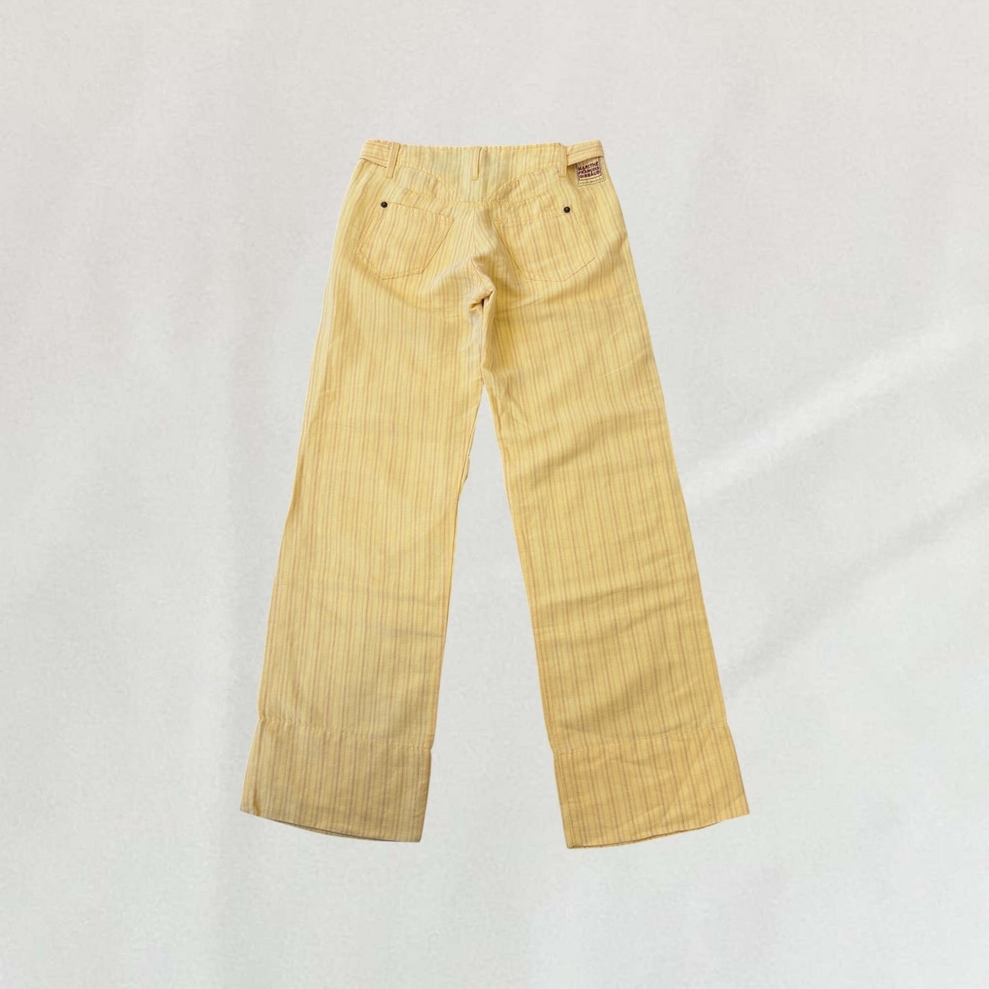 Marithé + François Girbaud buckle jeans