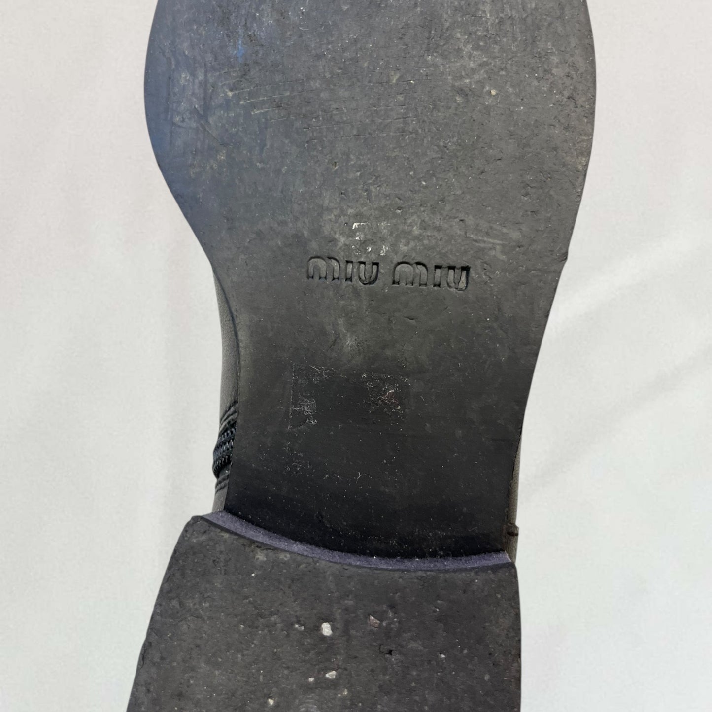 Miu Miu leather boots