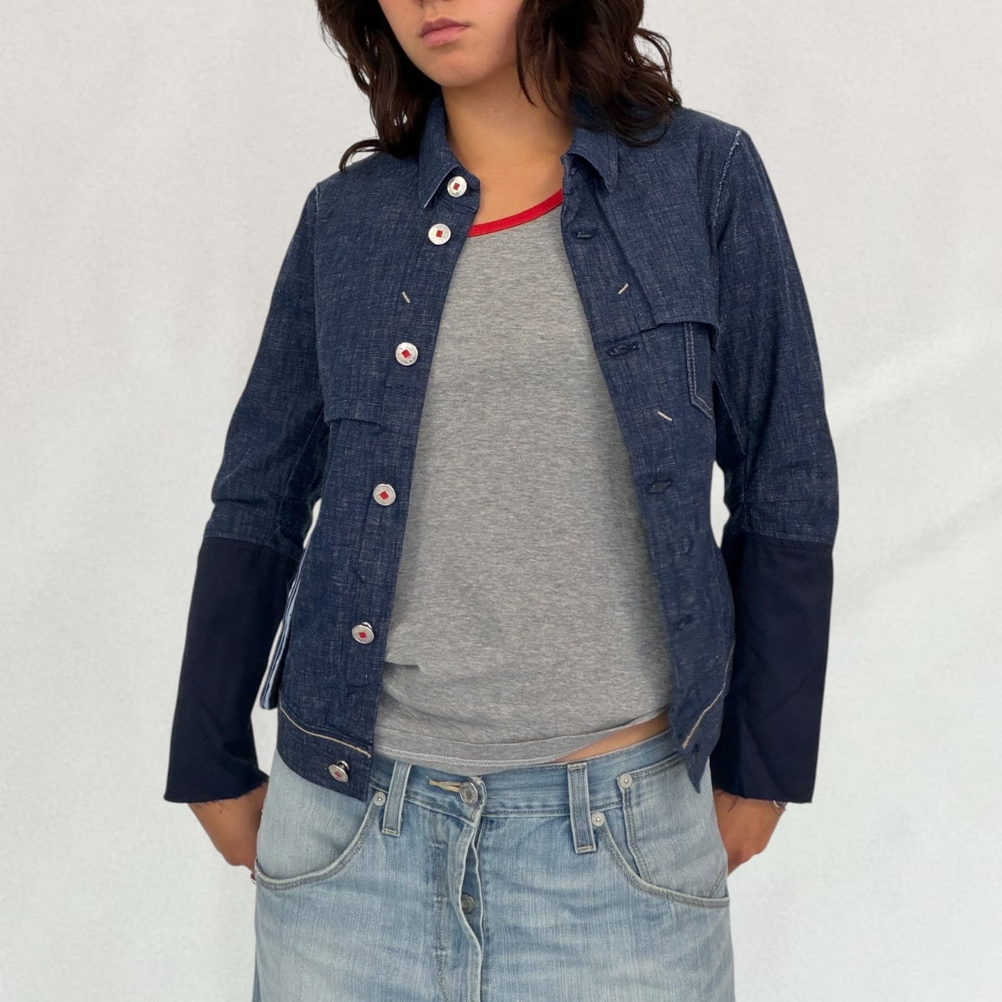 Marithé + François Girbaud button up jacket