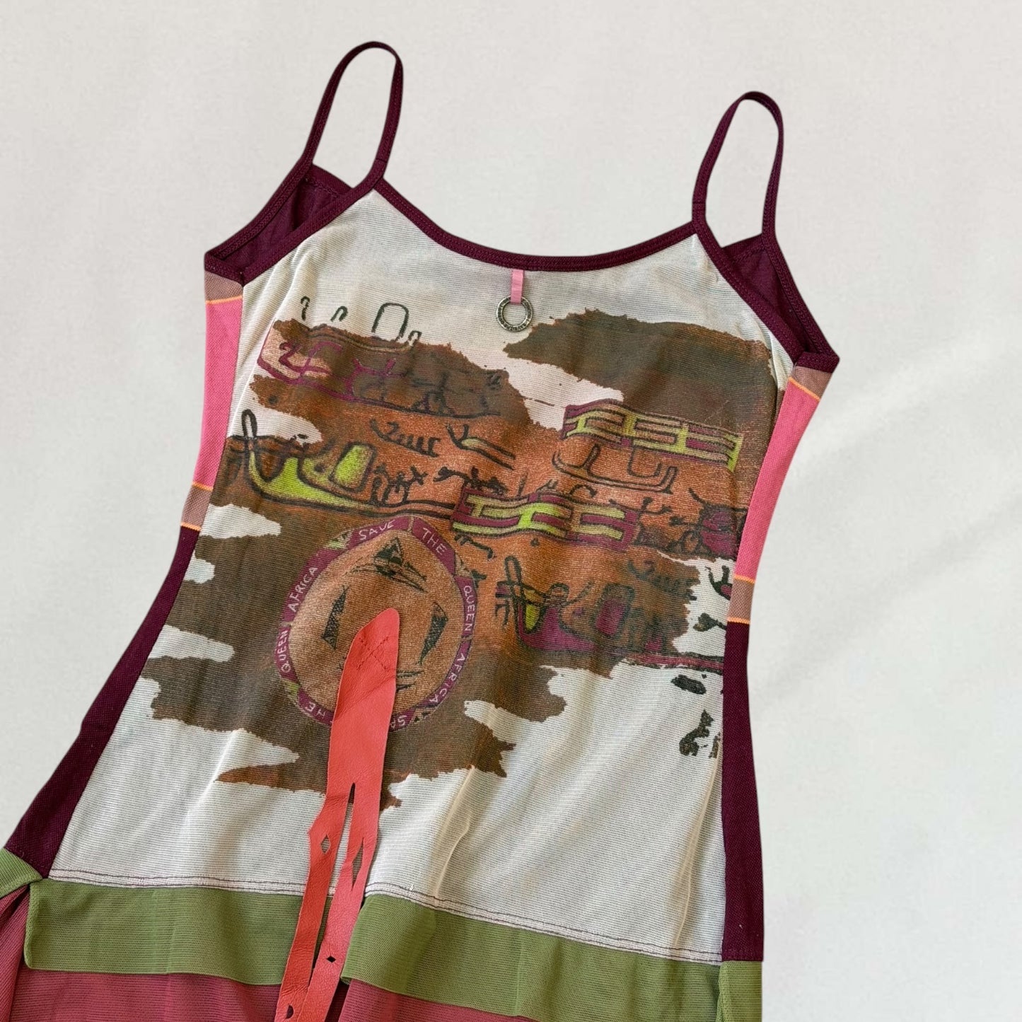 Save The Queen asymmetric dress