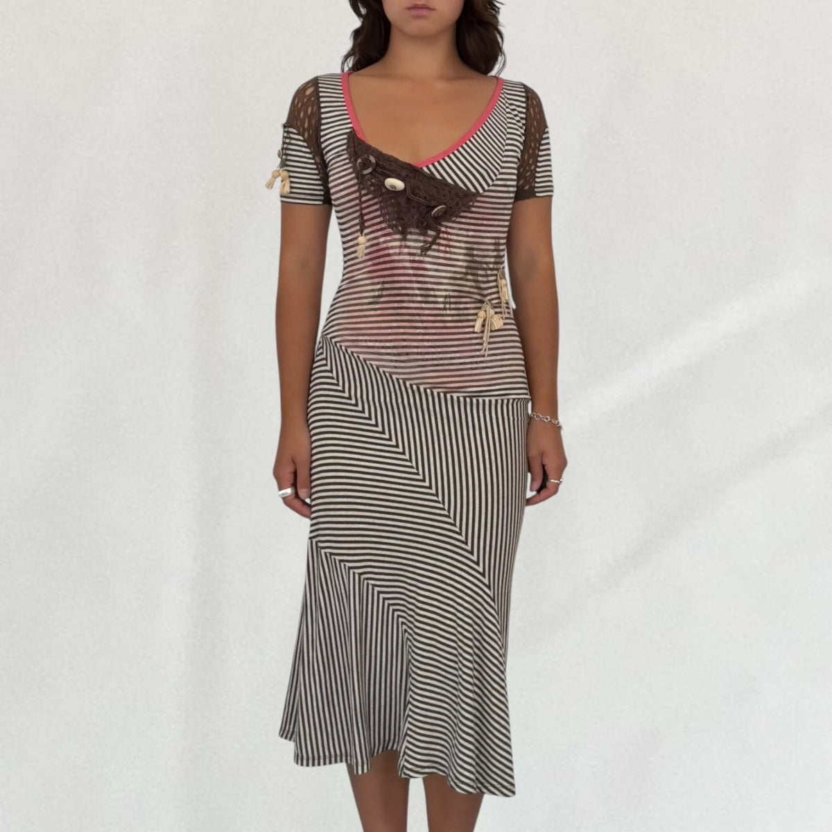 Save The Queen striped dress