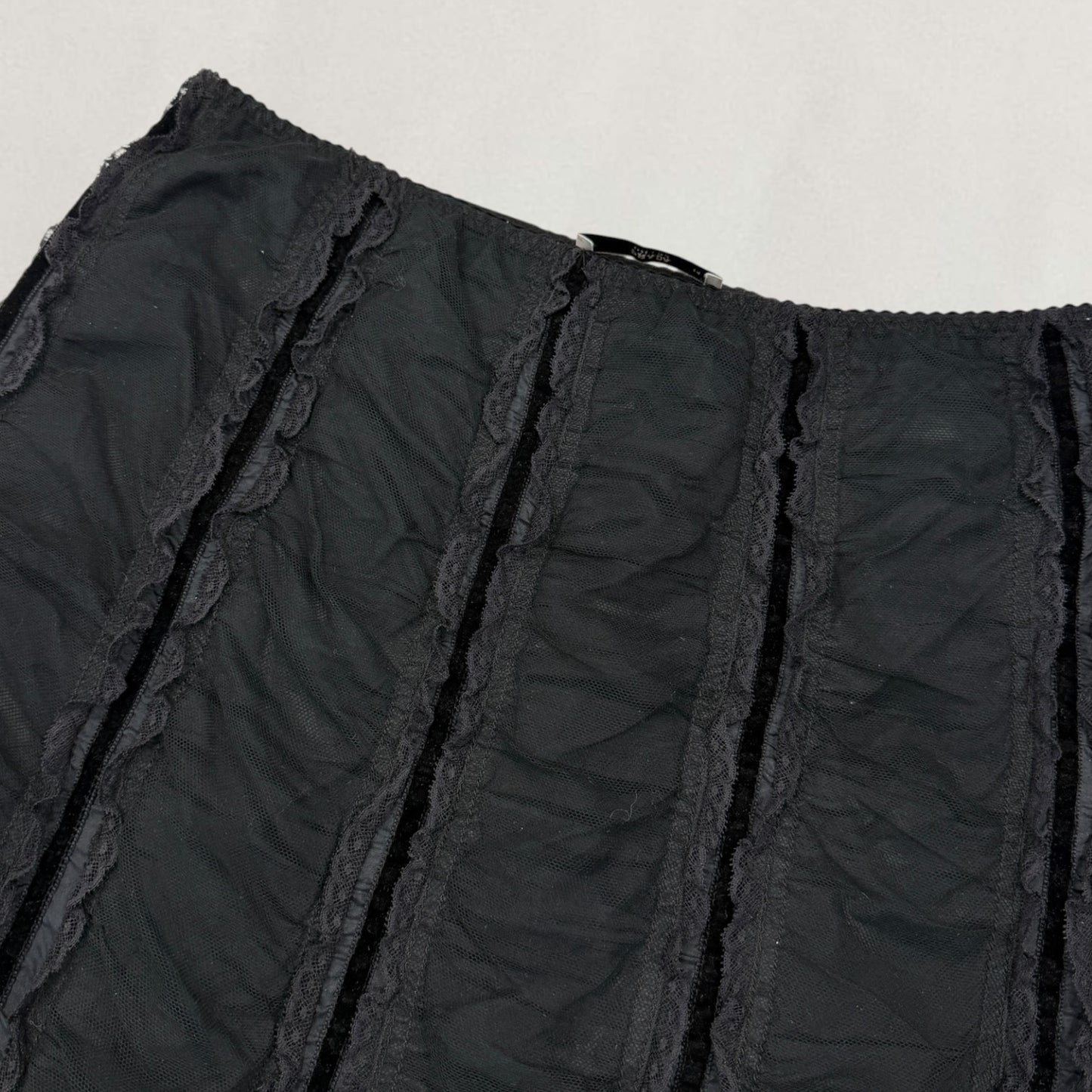 Prada lace skirt