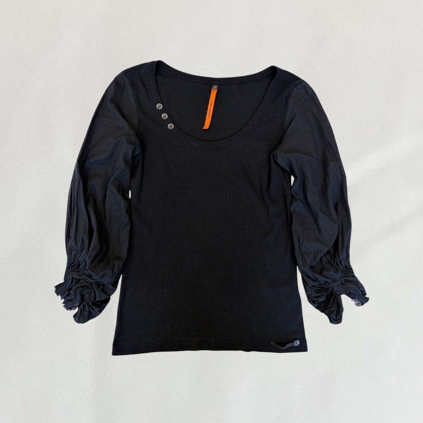 Cop Copine pleated top