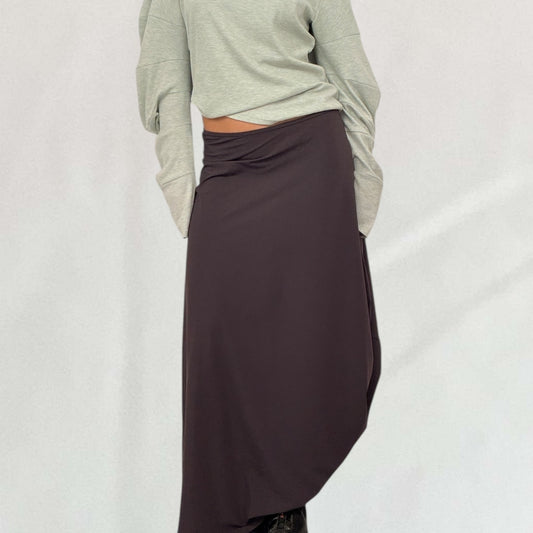 Marithé + François Girbaud asymmetric skirt