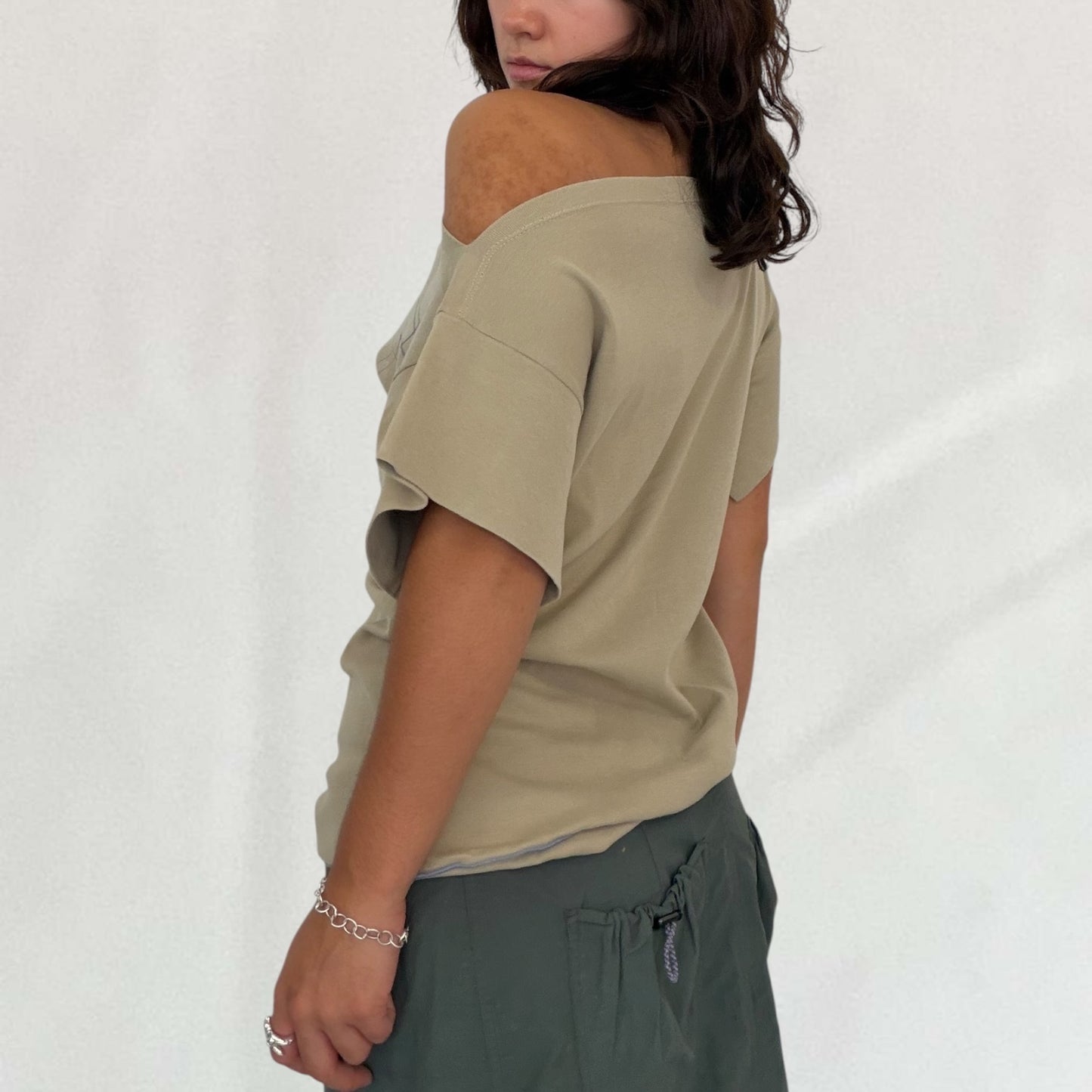 Cop Copine off the shoulder T-shirt