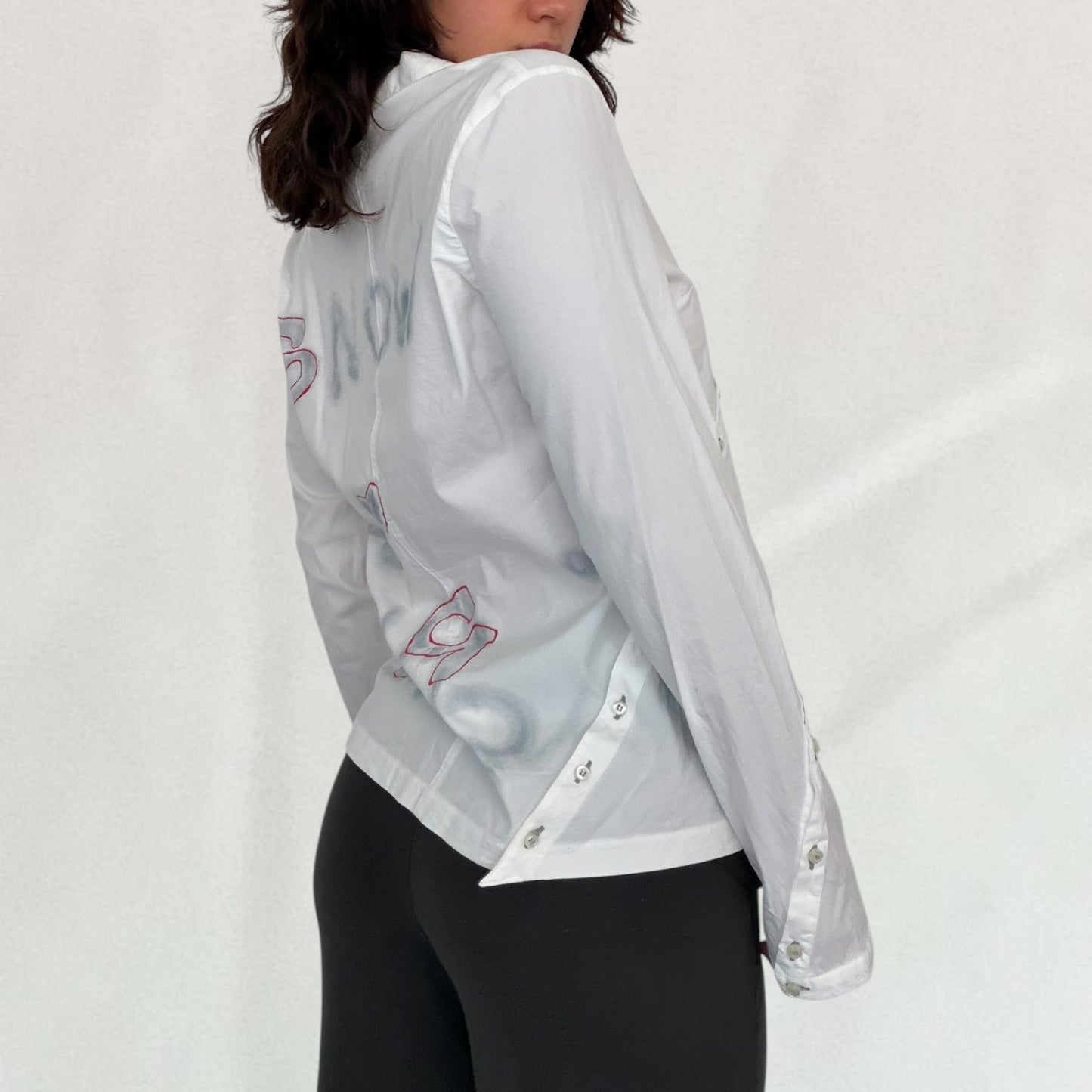 Cop Copine asymmetric shirt