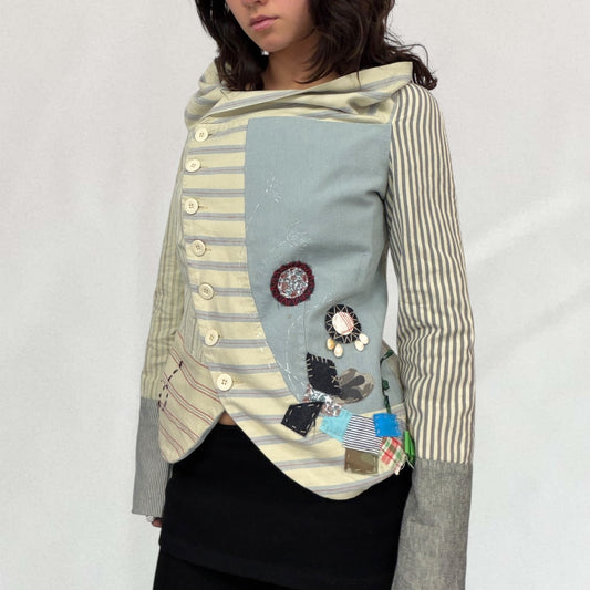 Desigual striped jacket