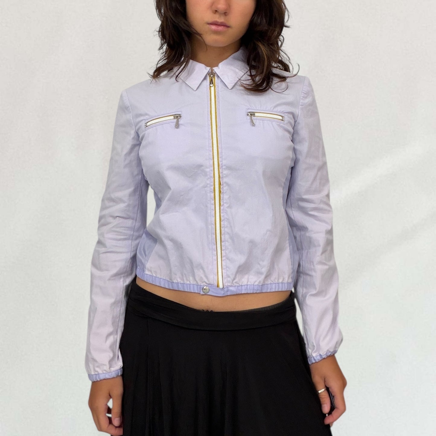 Miu Miu sporty zip-up jacket