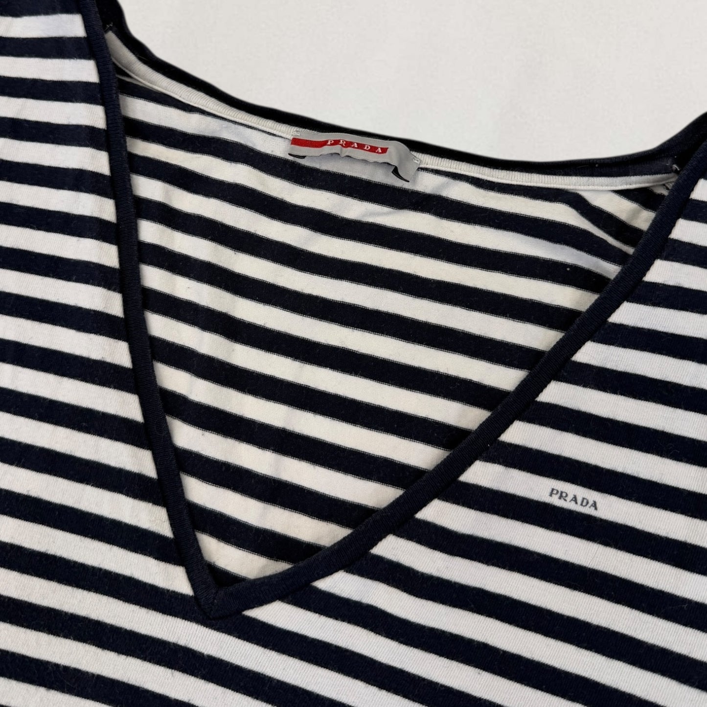 Prada striped vest