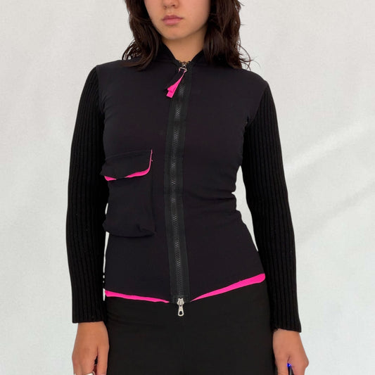Jean Paul Gaultier double zip jacket