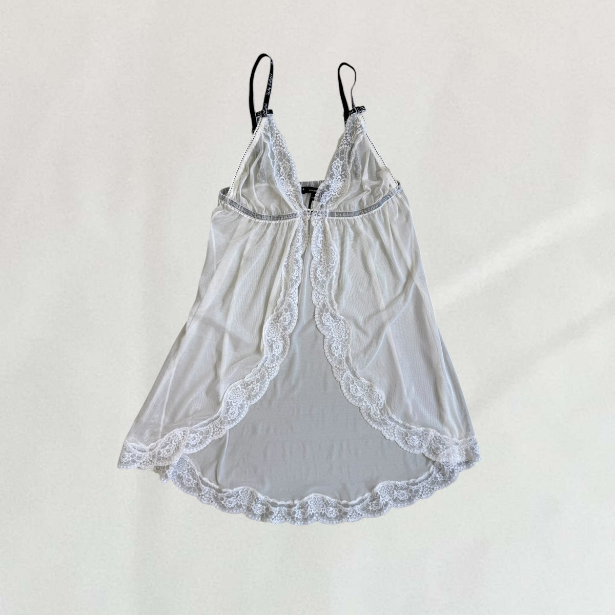 Roberto Cavalli sheer top and shorts set