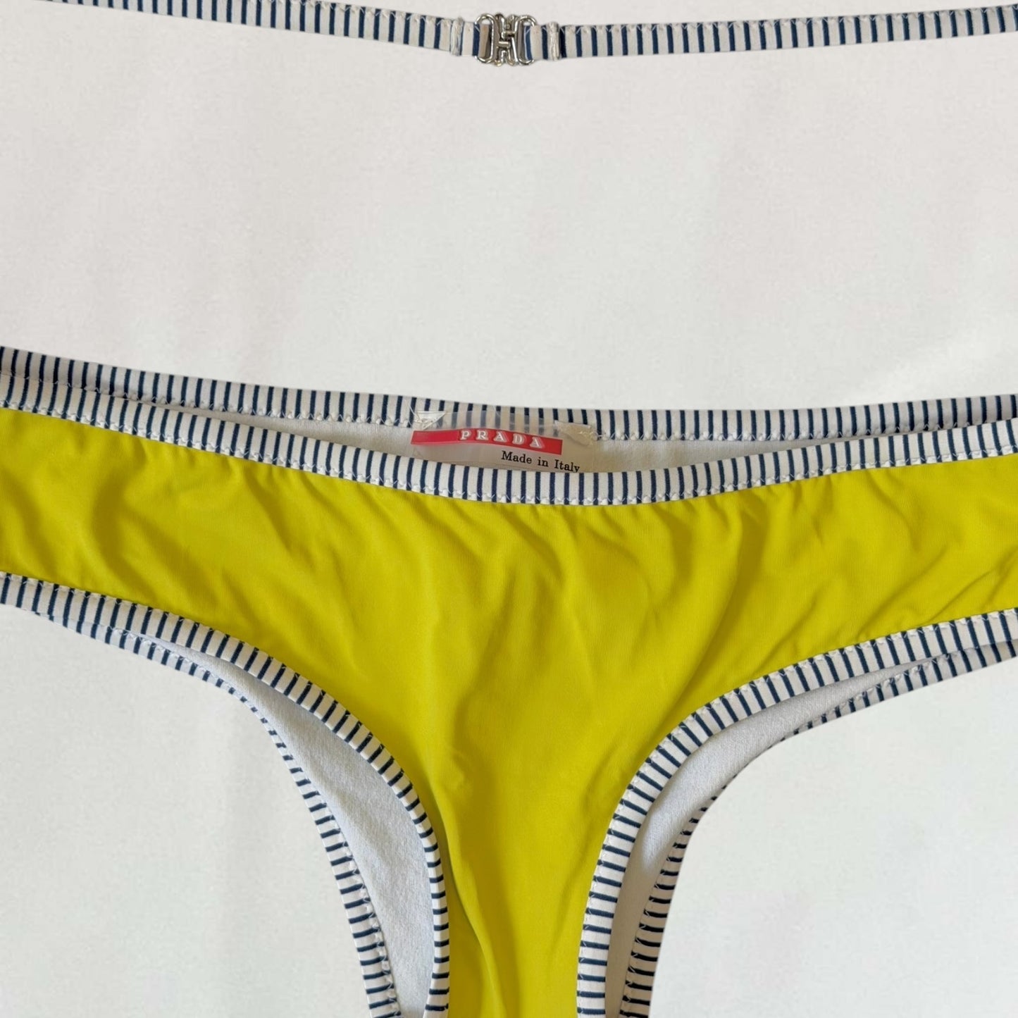 Prada striped bikini