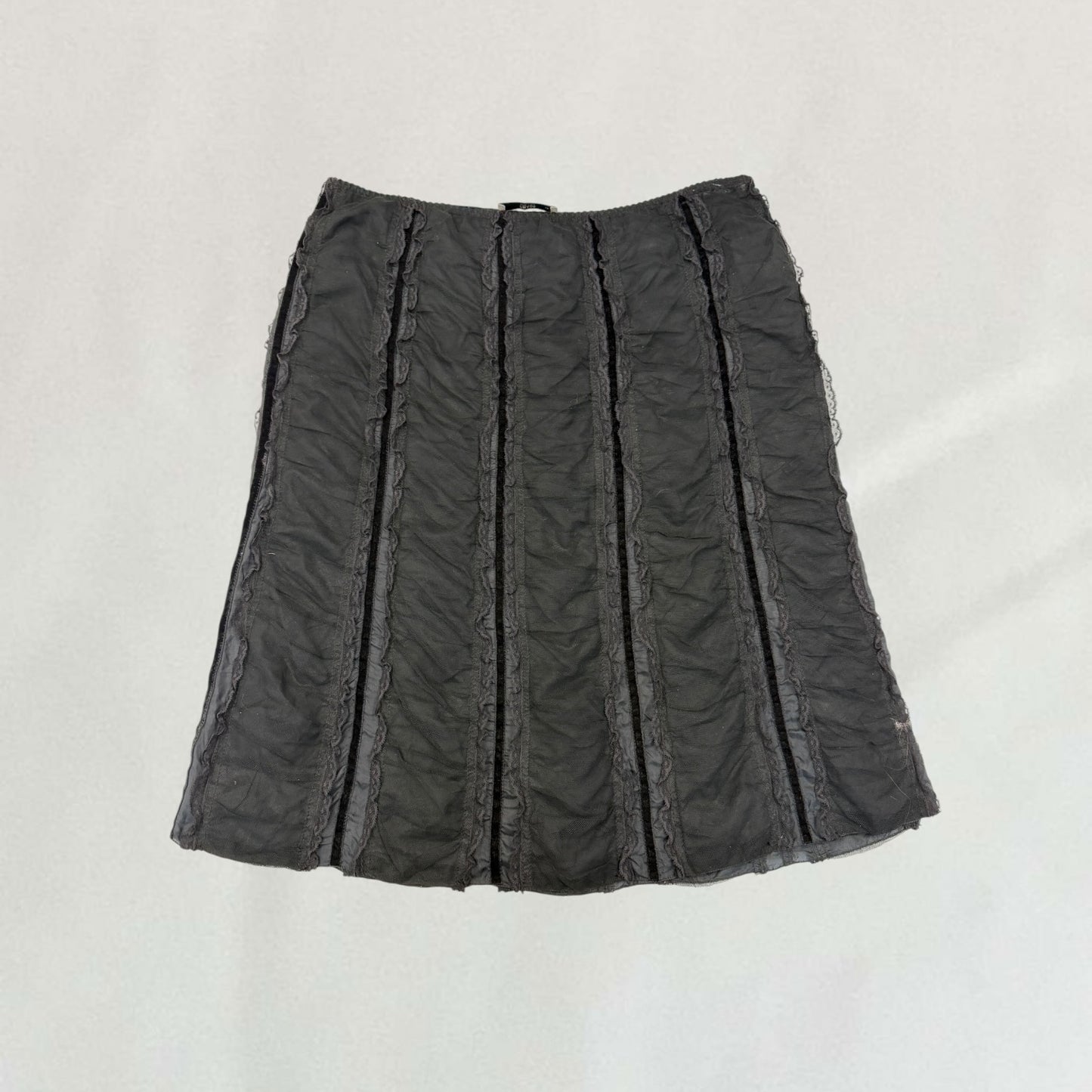Prada lace skirt
