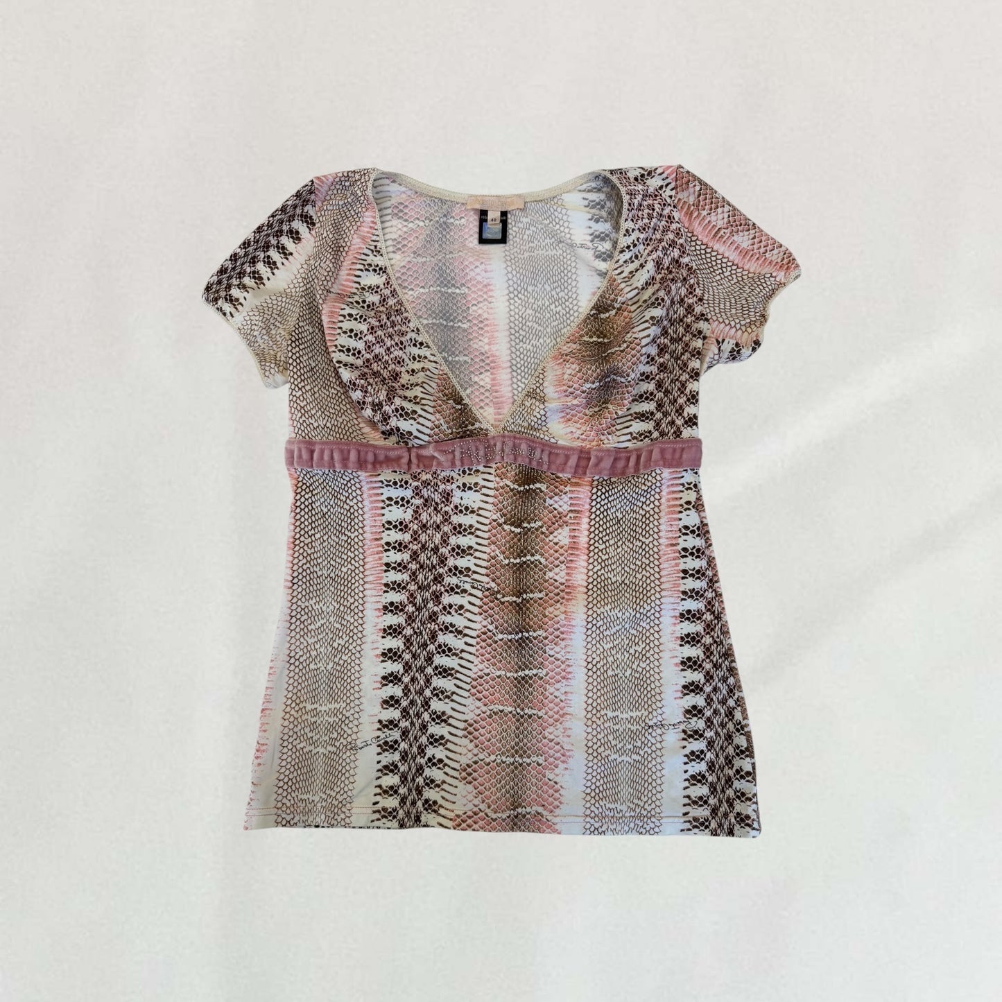 Roberto Cavalli V-neck T- shirt