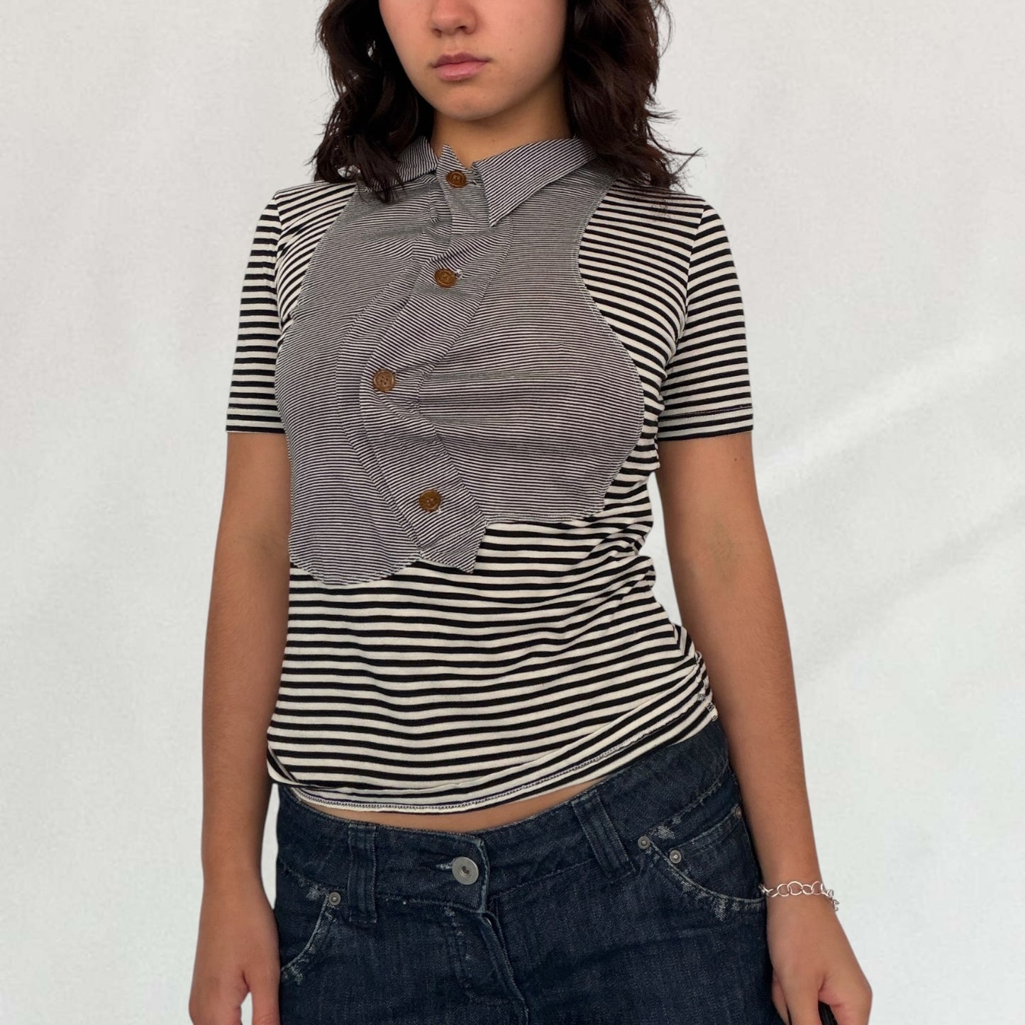 Vivienne Westwood asymmetric polo top