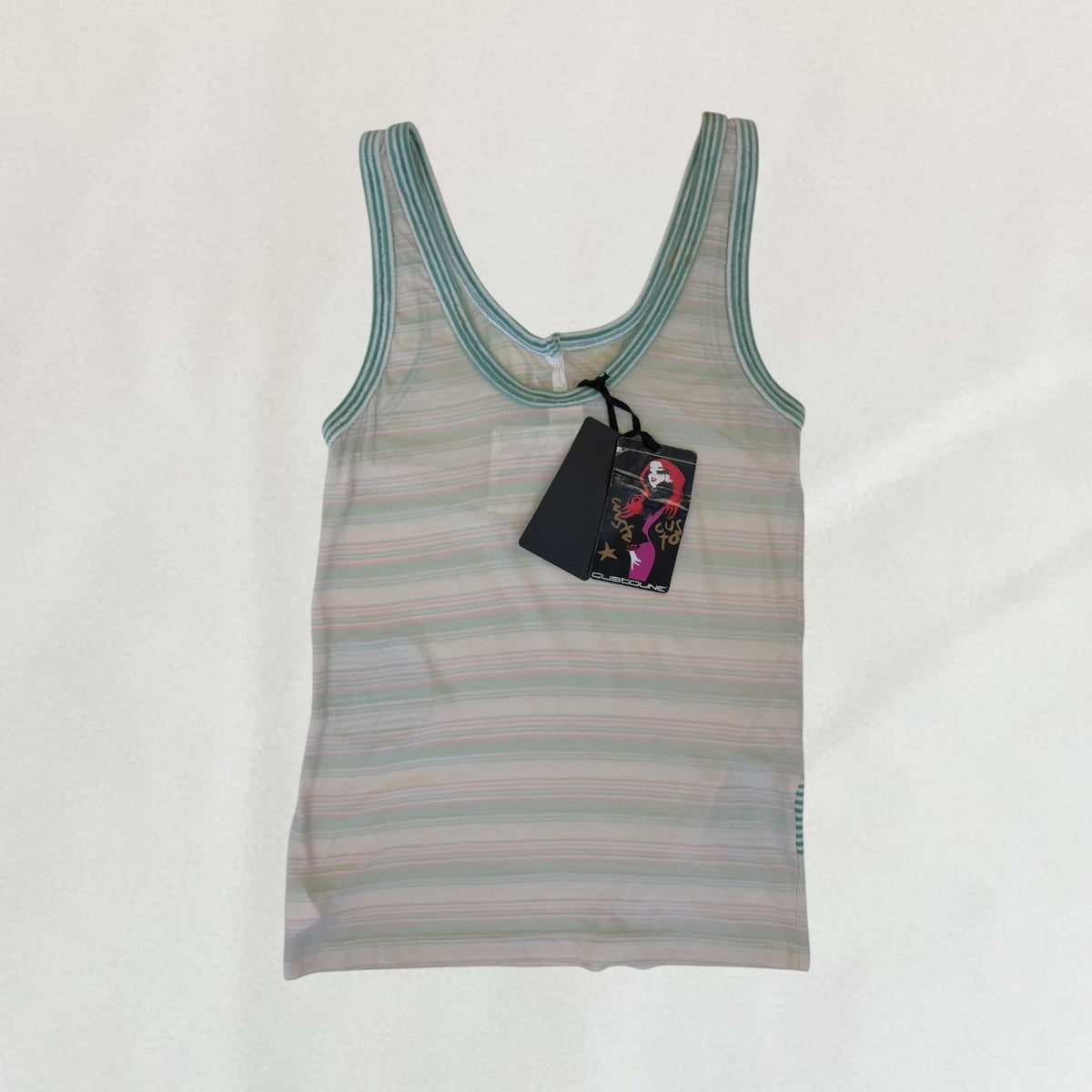 Multi-coloured Custo Barcelona striped tank