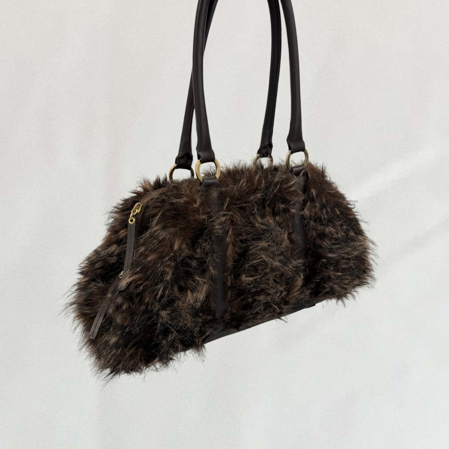 Blumarine fur bag