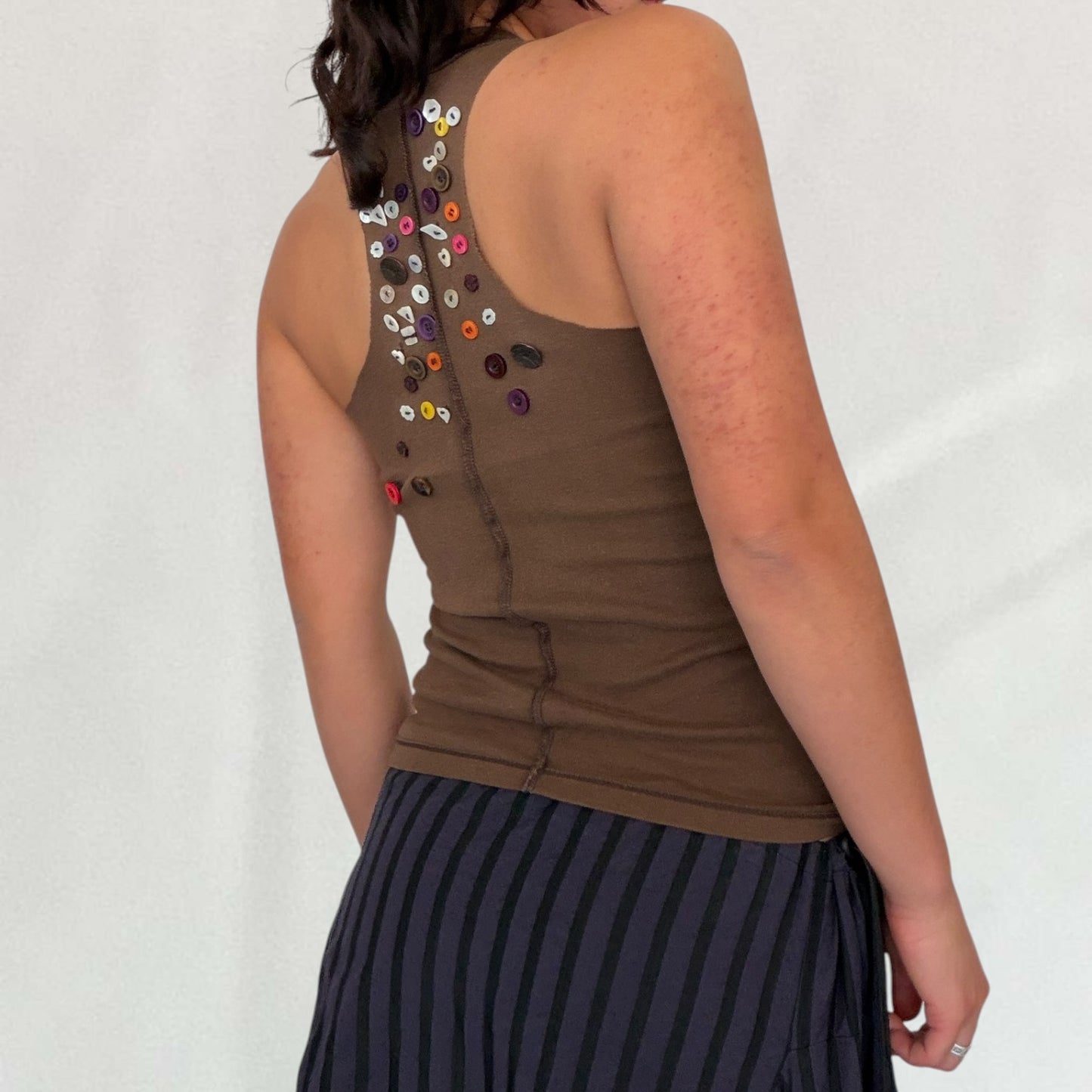 Miss Sixty button detail tank