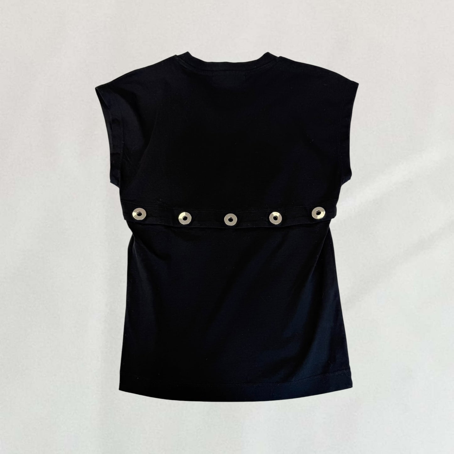 Diesel button detail T-shirt