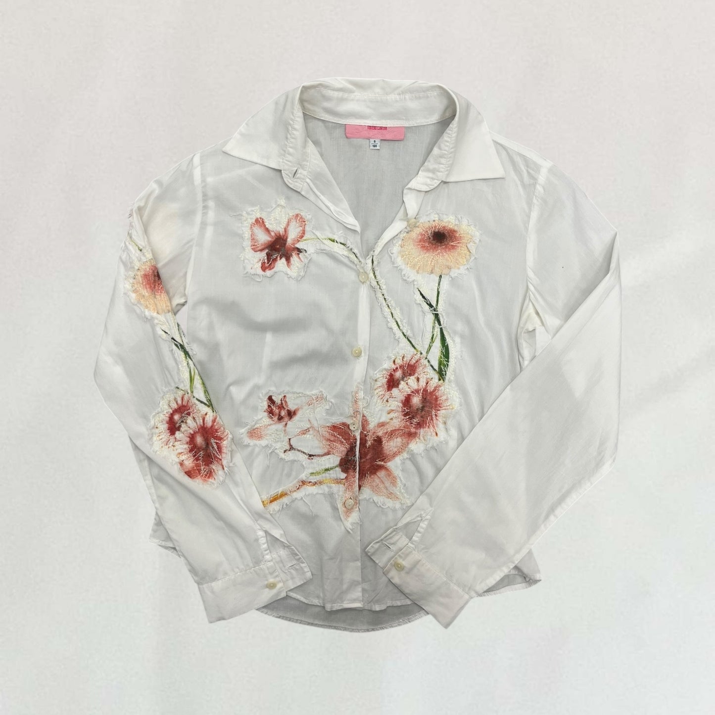 Roberto Cavalli flower shirt
