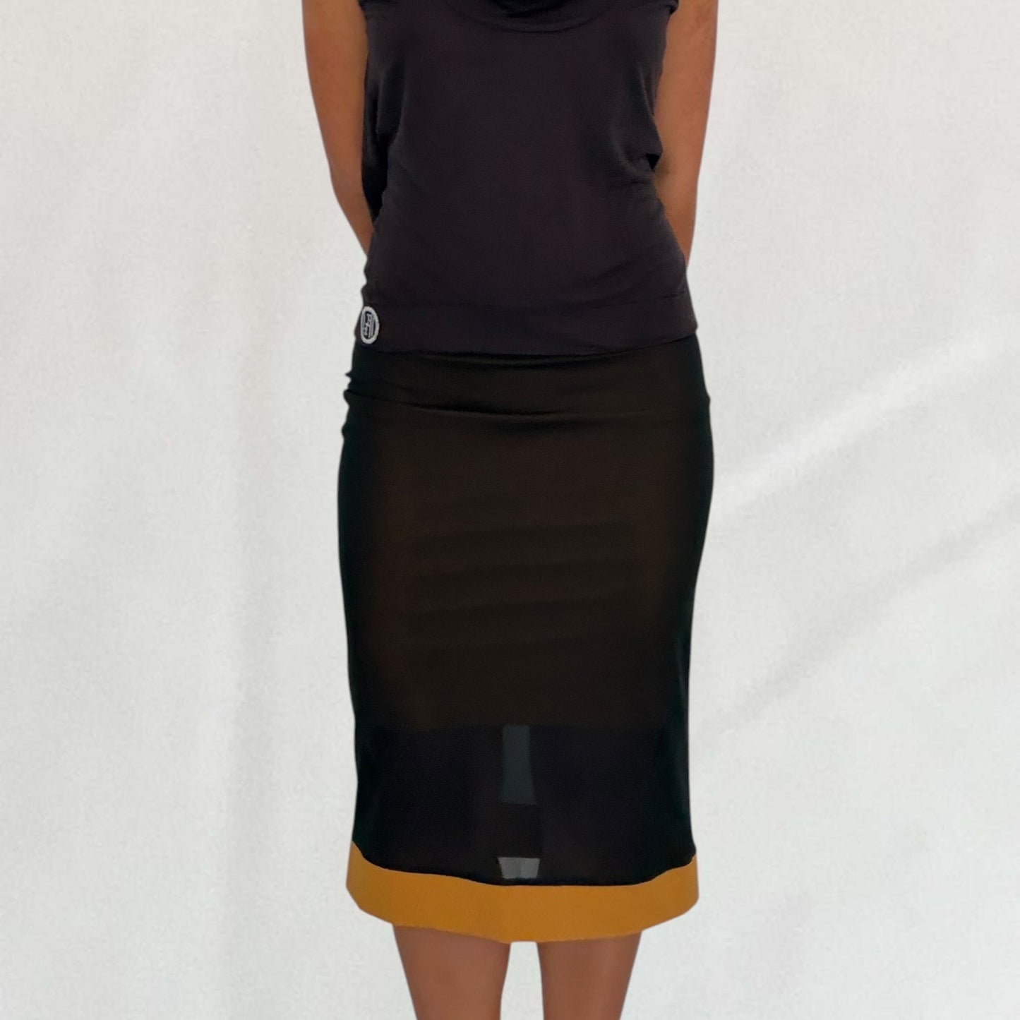 Cop Copine double-layered skirt