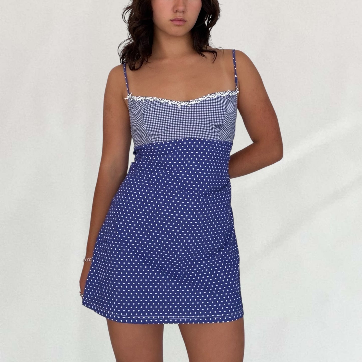 Moschino polka dot dress