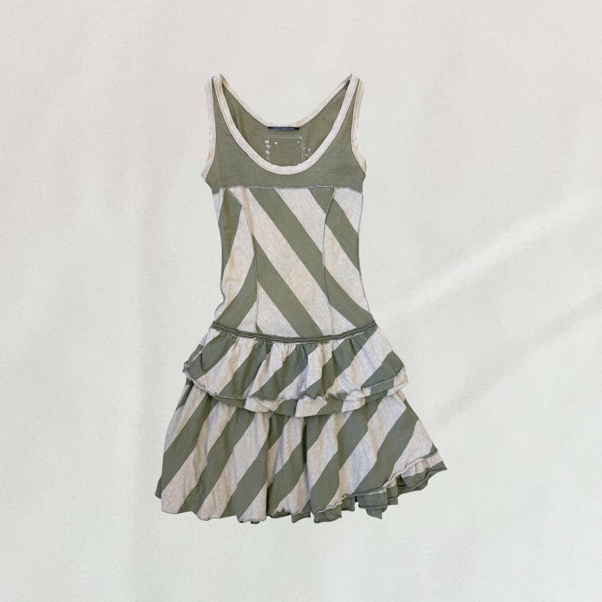 Marithé + François Girbaud striped midi dress