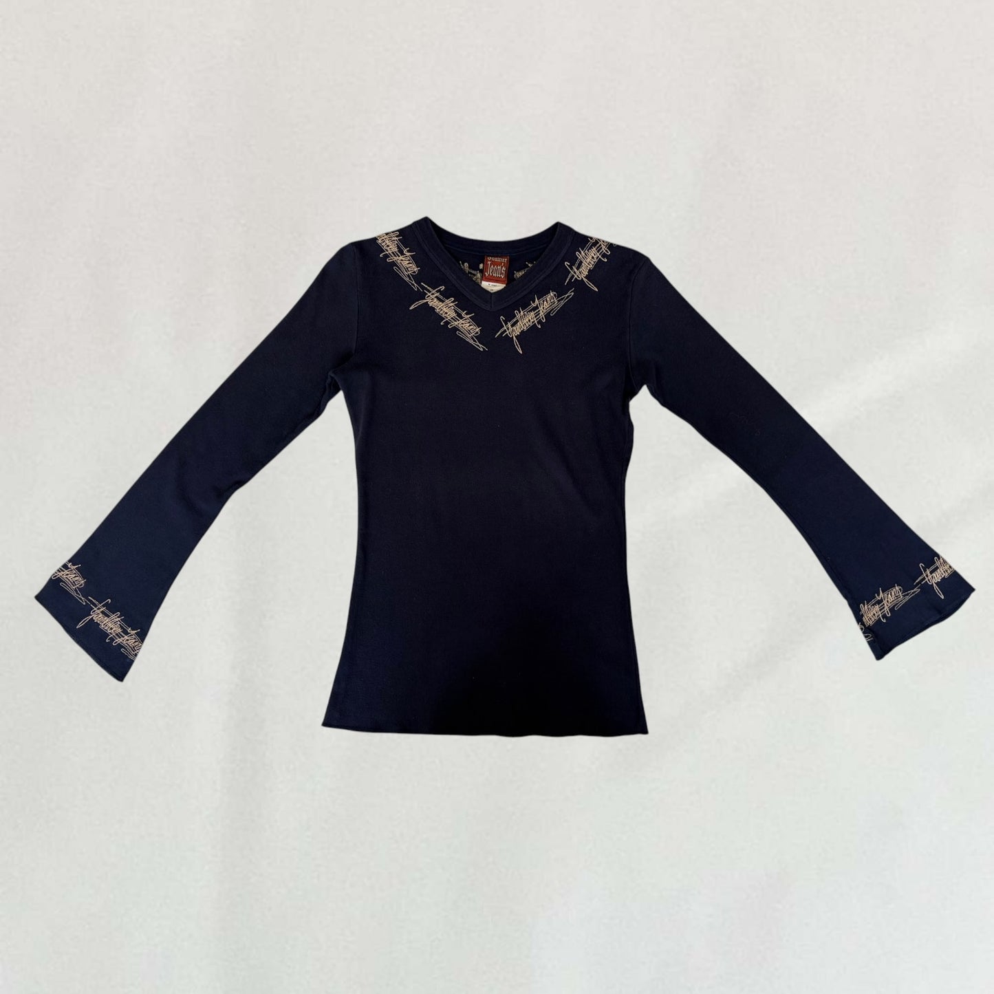 Jean Paul Gaultier V-neck top