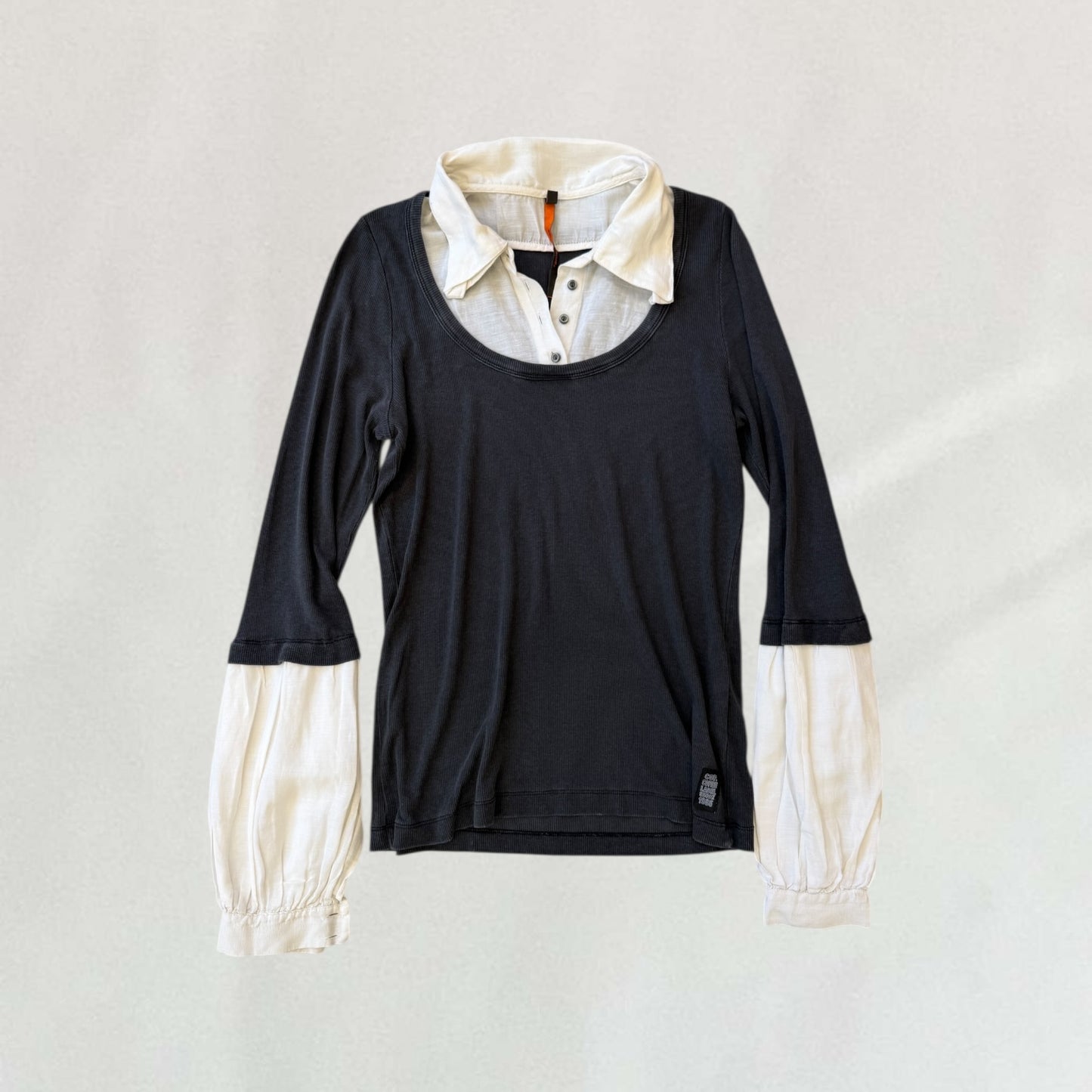 Cop Copine double layered top