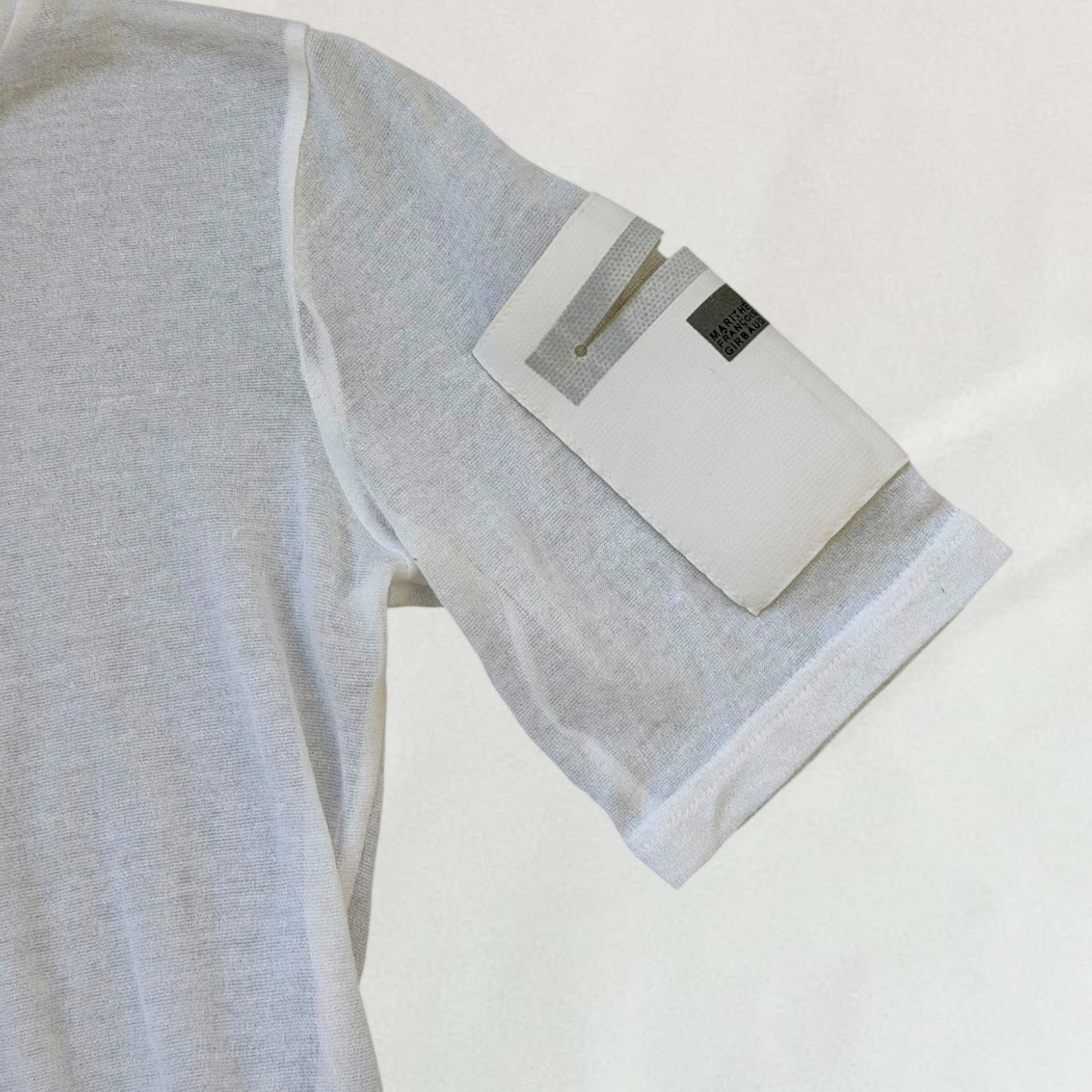 Marithé + François Girbaud sheer T-shirt